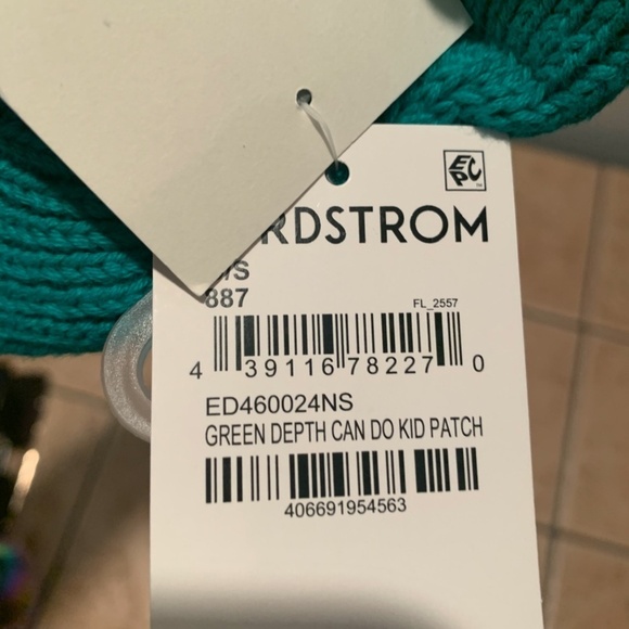 Open Edit "Can Do Kid" Children's Beanie Green NWT - Picture 6 of 6